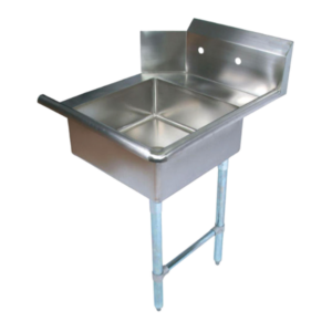 26" Right Side Soiled Dish Table with Sink