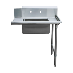 36" Right Side Soiled Dish Table with Sink