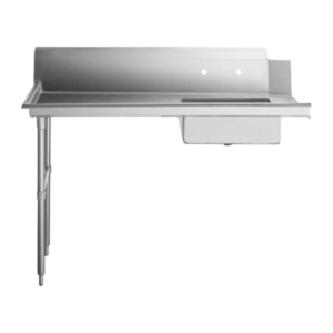 48" Left Side Soiled Dish Table with Sink