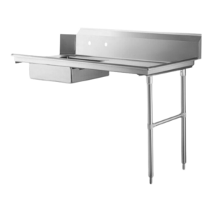 48" Right Side Soiled Dish Table with Sink