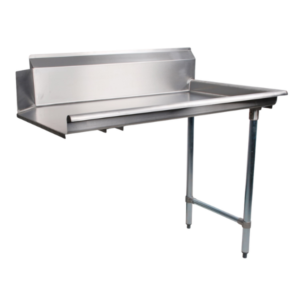 60″ Stainless Steel Clean Dish Table – Right Side