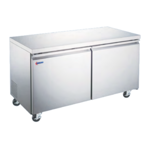 60" Under Counter Refrigerator with Two Doors 15 Ft³