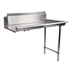 72″ Stainless Steel Clean Dish Table – Right Side