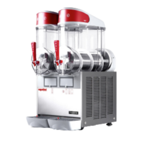 2 Bowl Slushy Machine with Magnetic Drive Ugolini MT2