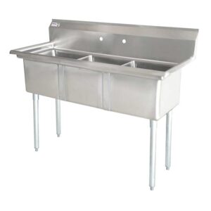 Triple Sink 18" × 18"