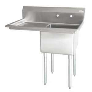 Single Sink 24" x 24" with drainboard