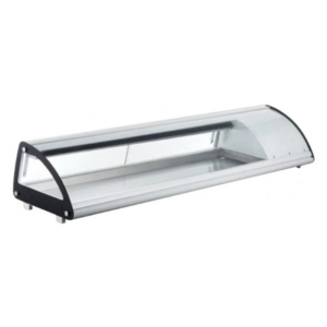 69″ Sushi Showcase with Curved Glass