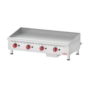 Elite 48″ Countertop Gas Griddle 4 Burner with Manual Control, 120,000 BTU