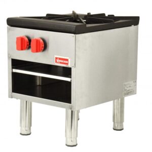 Single Burner Stock Pot Range 100,000 BTU – Natural Gas with LP Conversion Kit