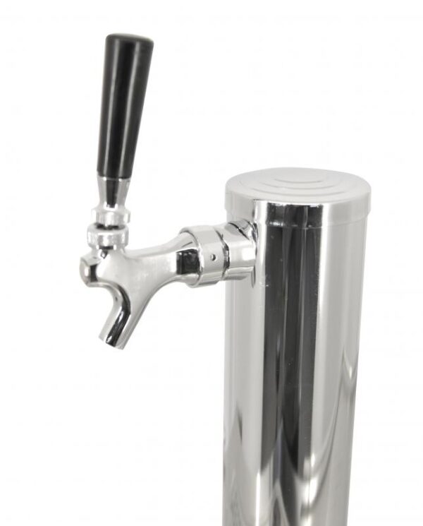 24″ Single Solid Door Kegerator / Beer Dispenser with 1 Tap – 6.5 cu.ft. Capacity - Image 4